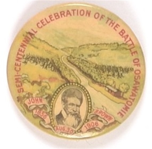 John Brown Battle of Osawatomie Pin