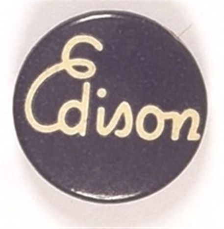 Edison for Governor of New Jersey