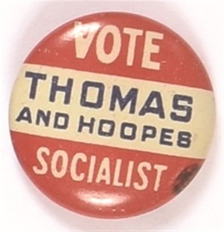 Thomas and Hoopes Socialist Party Litho