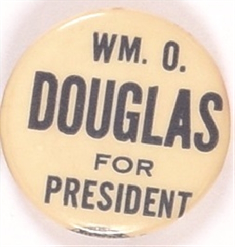 William O. Douglas for President