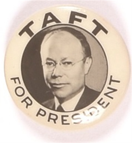 Taft for President Picture Pin