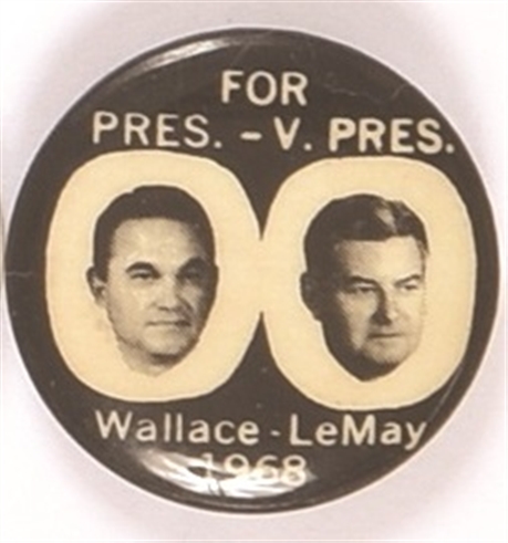 Wallace, LeMay 1968 Jugate