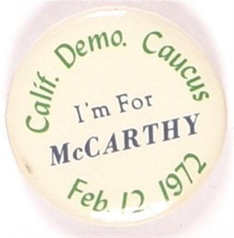 California Caucus for McCarthy