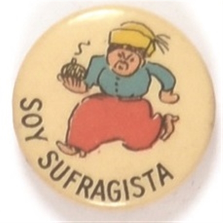 Suffrage "Soy Sufragista" Spanish Language Pin
