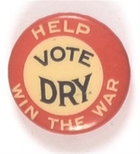 Vote Dry, Help Win the War