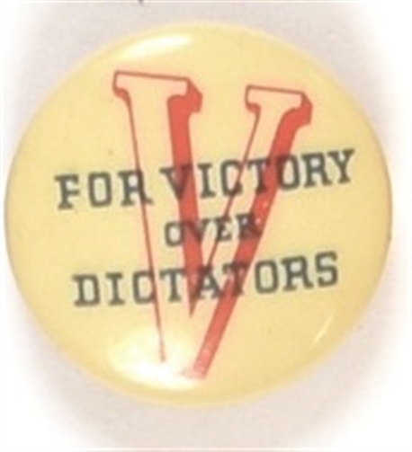 V for Victory Over Dictators
