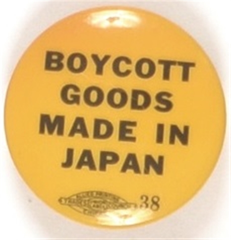 Boycott Goods Made in Japan