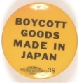 Boycott Goods Made in Japan