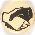 Civil Rights Shaking Hands Celluloid