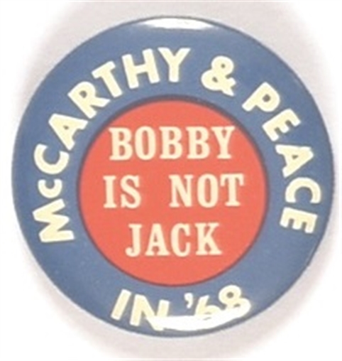 McCarthy Bobby is not Jack
