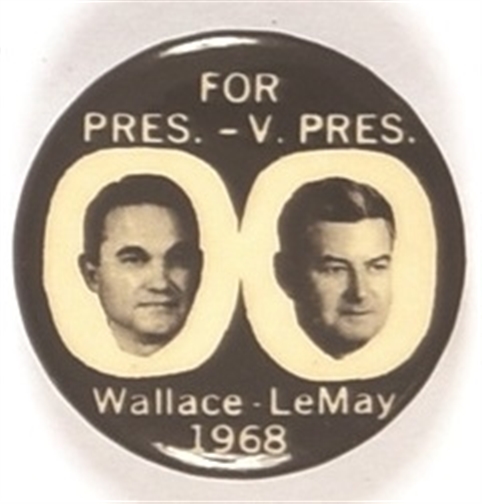 Wallace, LeMay 1968 Jugate