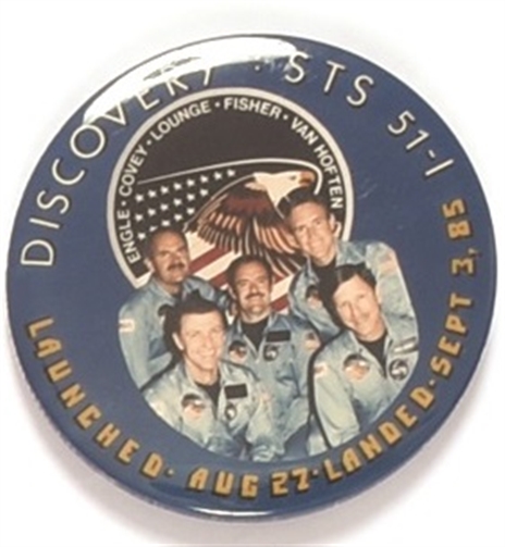 Discovery Crew 1985 Mission
