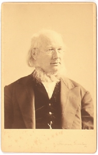 Horace Greeley Cabinet Card