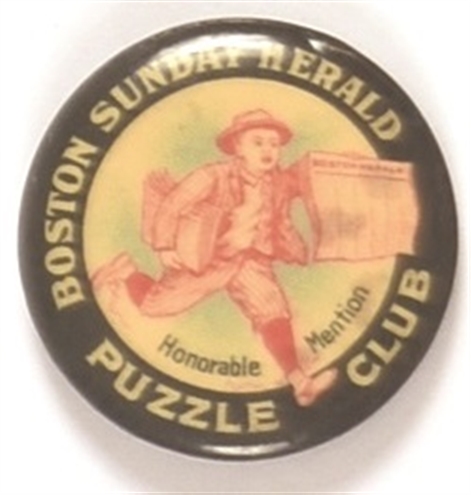 Boston Sunday Herald Puzzle Club