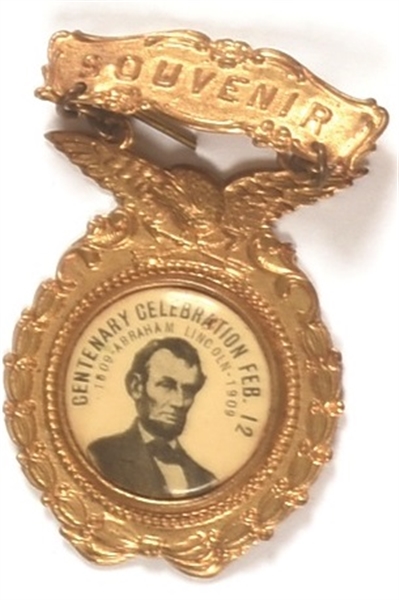Lincoln Centenary Badge