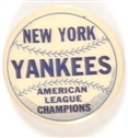 New York Yankees American League Champions