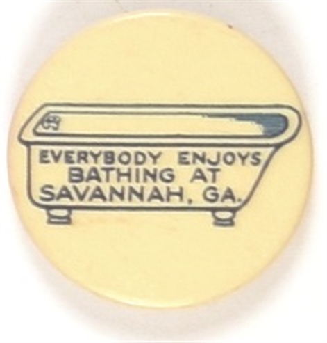 Everybody Enjoys Bathing at Savannah, Ga.