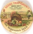 Nebraska Seed Company Celluloid