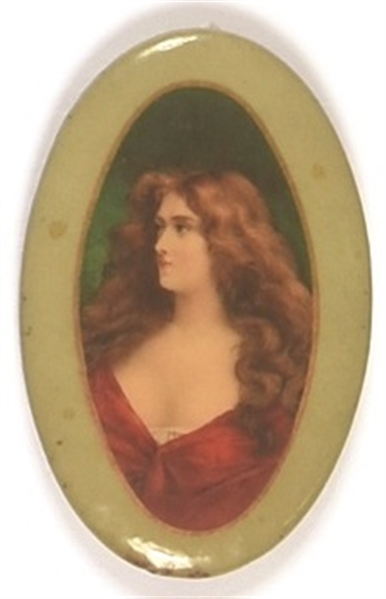 Beautiful Lady Pocket Mirror