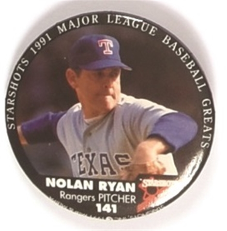 Ryan 1991 Baseball Greats Pin
