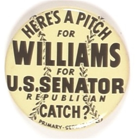 Pitch for Williams Minnesota Primary Pin