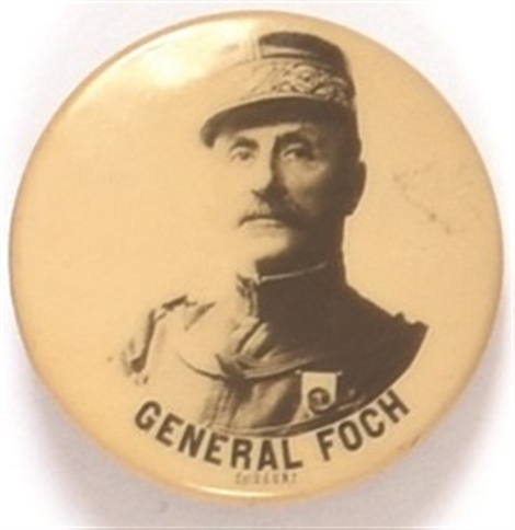 General Foch World War I Celluloid