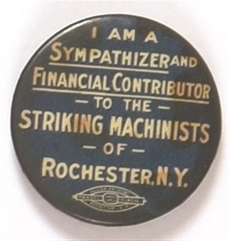 Rochester Striking Machinists Cause Pin