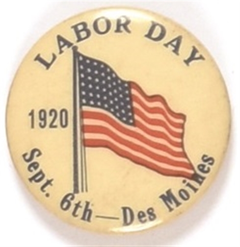 Des Moines 1920 Labor Day