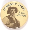 Community Chest I Gave and Im Happy