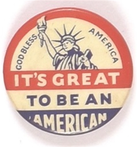 Its Great to be an American