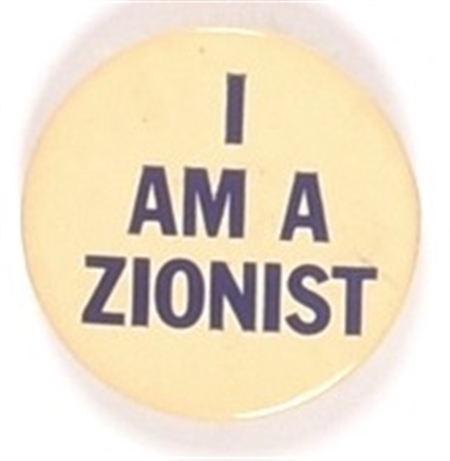 I am a Zionist