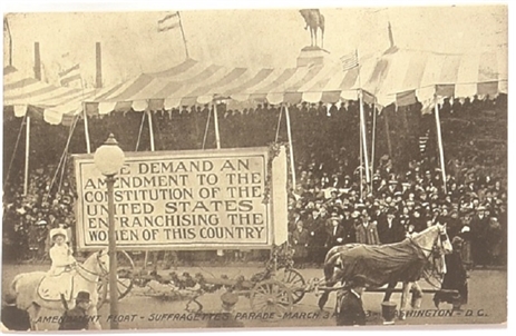 Suffrage 1913 Parade Postcard