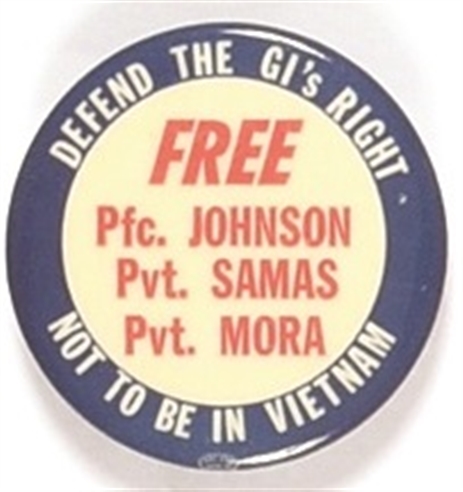 Defend the Gis Right Not to be in Vietnam