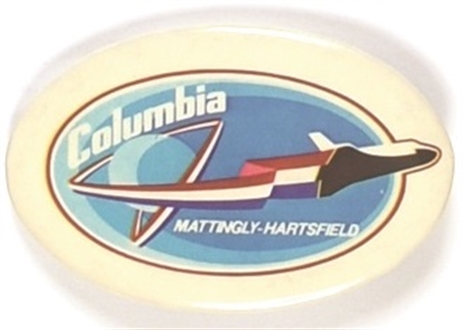 Columbia Space Shuttle Early Flight Celluloid