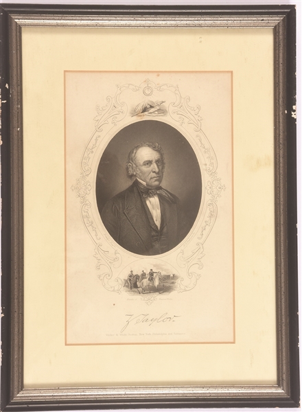 Zachary Taylor Lithograph Print