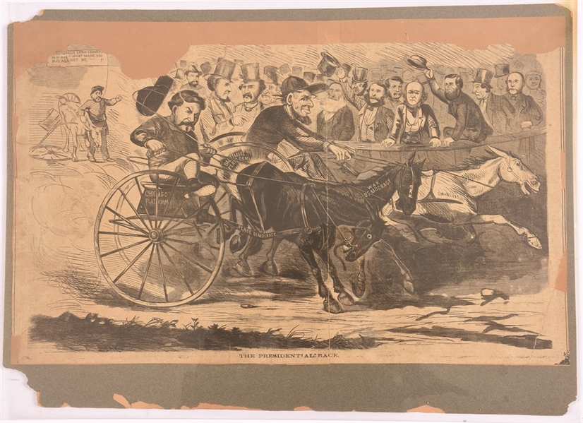 Lincoln, McClellan Buggy Race
