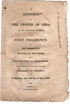 Jackson 1824 Ohio Pamphlet