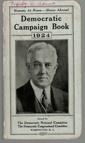 Davis 1924 Campaign Book