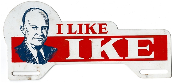 I Like Ike License Plate