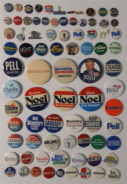 Rhode Island Group of 81 Campaign Pins