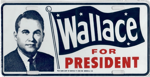 Wallace for President Flag License