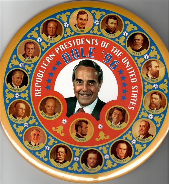 Bob Dole Presidents 9-Inch Celluloid