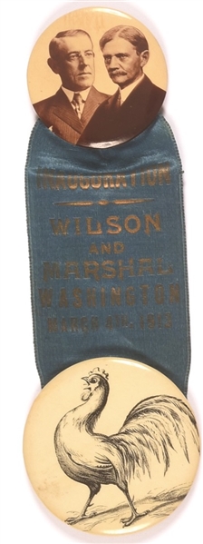 Wilson, Marshall Inaugural Rooster Badge
