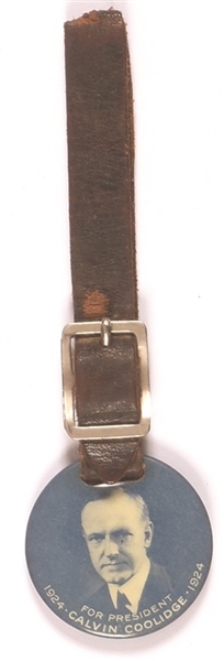 Coolidge for President Celluloid Fob