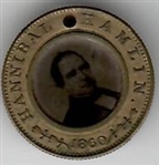 Lincoln , Hamlin Scarce Ferrotype
