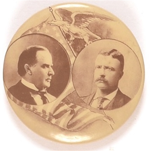 McKinley, Roosevelt Sepia Jugate