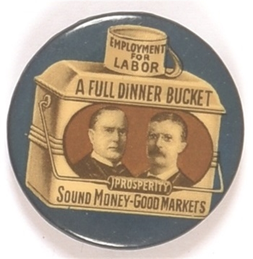 McKinley, TR Blue Dinner Pail Jugate