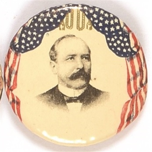 Alton Parker Flag Celluloid