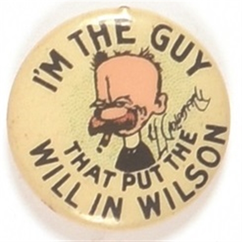 Im the Guy Who Put the Will in Wilson