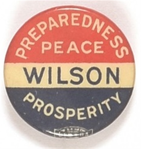 Wilson Preparedness, Peace, Prosperity
